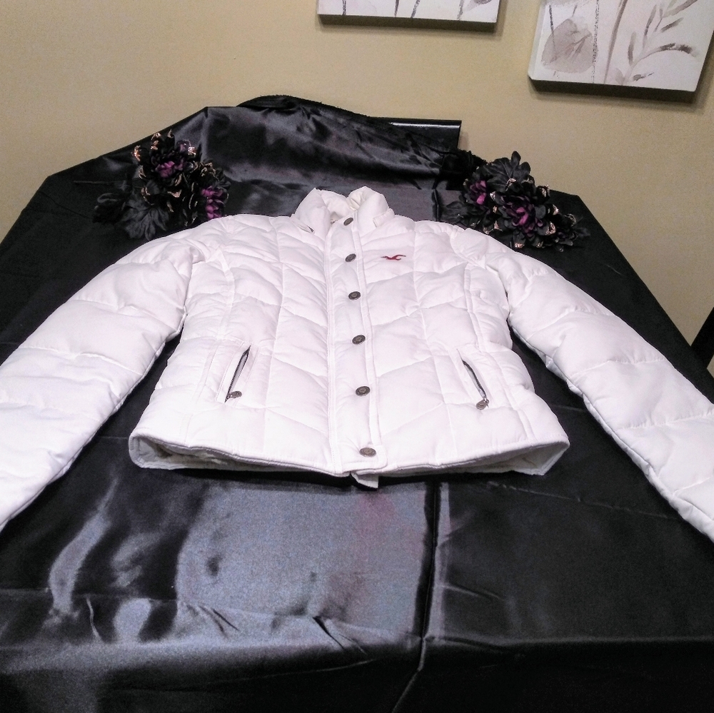 Hollister down coat